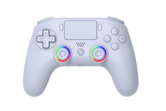 Subsonic Wireless Controller – White – for PS4 and PC
